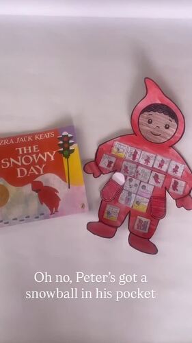 The Snowy Day Sequencing Activity and Craft by Maestra Ashleigh