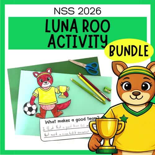 Luna Roo Literacy & Kangaroo Research Mega Bundle | NSS 2026 | TPT