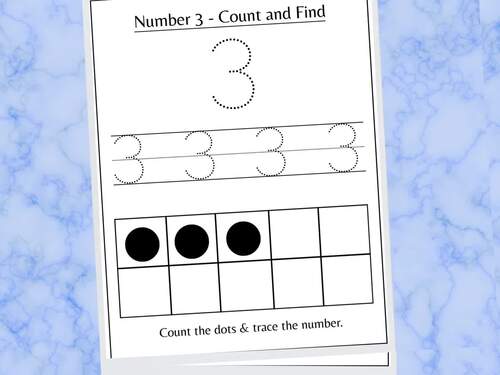 Tracing Numbers 1–10 for Autism & Special Education. by Smart Start Stash