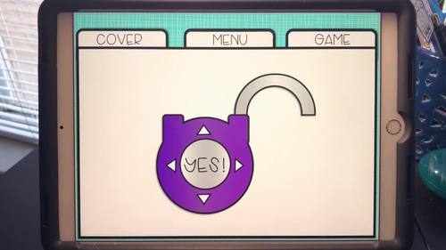 DIGITAL Short Vowel Game by Teach With Pixels | TPT