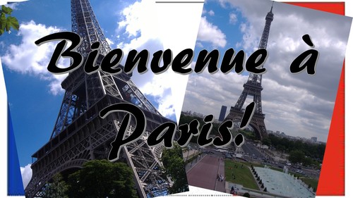 Preview of Une visite à Paris!