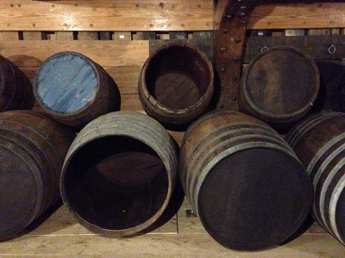 Preview of Melville's "Moby-Dick" Whaleship Hold and Barrels of Oil Video Tour