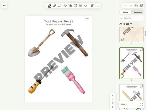 Tools and Work | Unit 1 | Printables | EL Education | EDITABLE | TPT