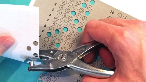 Preview of Score Answer Sheets for Multiple Choice Tests Faster