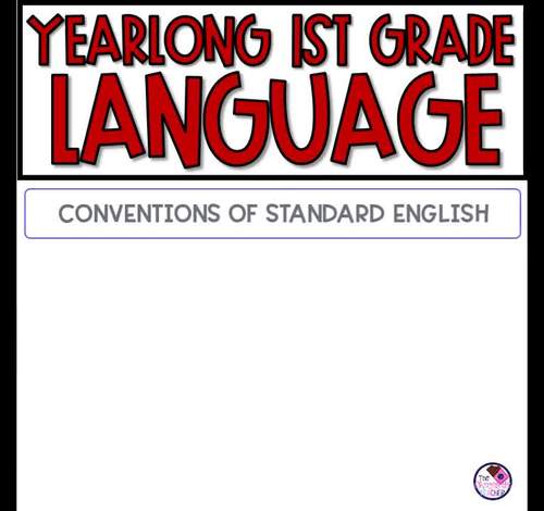 Grammar Worksheets - Daily Language - 1st Grade by The Chocolate Teacher