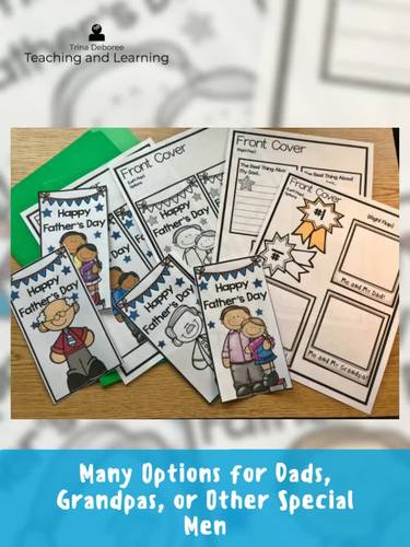 Father's Day Lap Book | Father's Day Activity | Father's Day Card