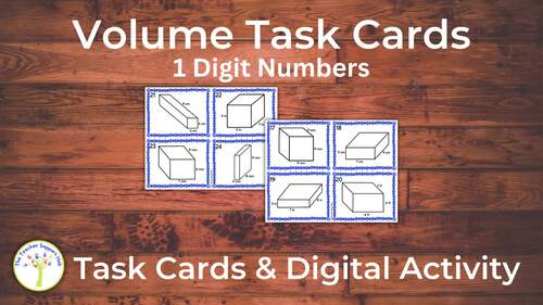 Find the Volume Rectangular Prisms Write the Room Print and Digital ...