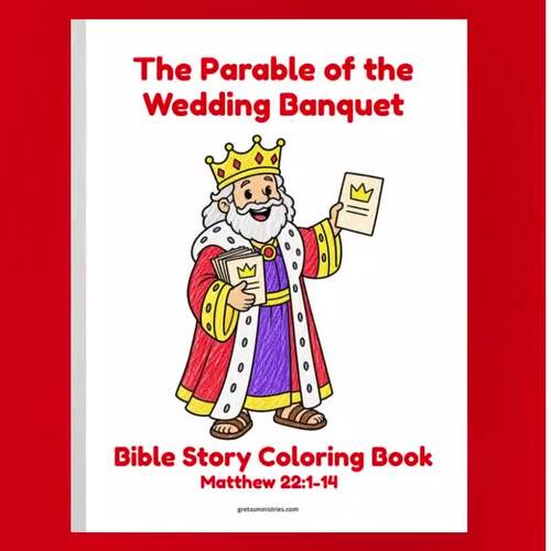 The Parable of the Wedding Banquet | Preschool–1st Grade Sunday School ...