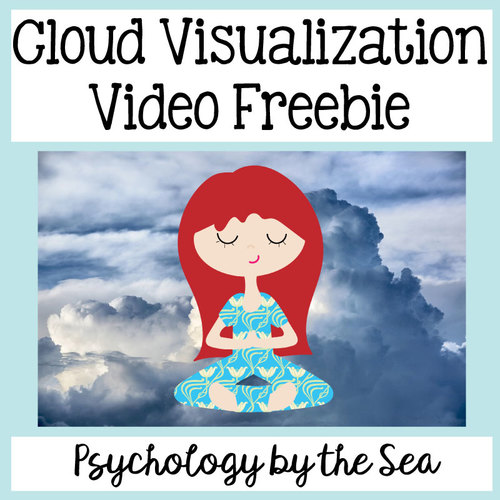 Preview of Free Animated Cloud Visualization Video for Naps, Bedtime, Sleep Meditation