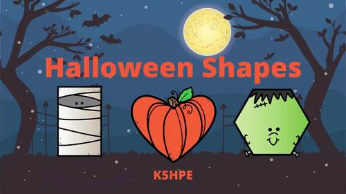 Preview of Halloween Shapes, Math, Geometry, Video and SLIDES!!