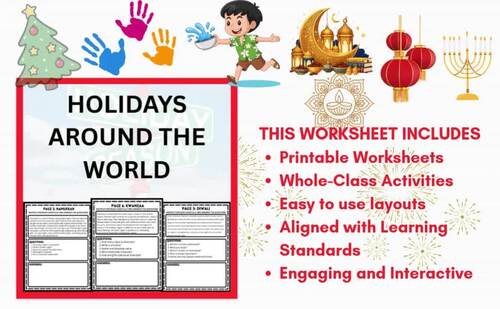 Holidays Around the World by Learnwith Ease | TPT