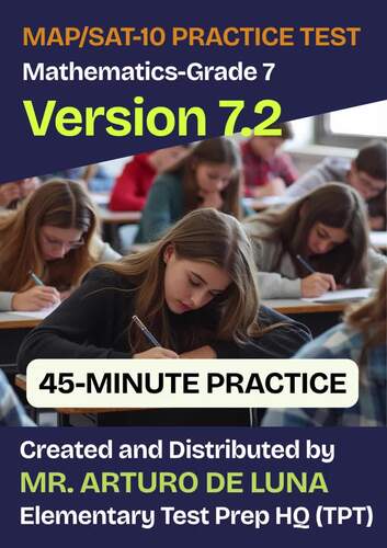 45-Minute MAP/SAT-10 Practice Test in Language-Grade 7-V7.2 (PDF Format)