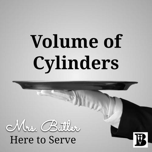 Preview of Volume of Cylinders Video