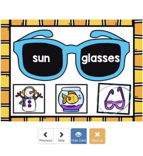 Boom Cards - Compound Words by To Teach A Mockingbird | TPT