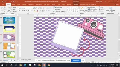 End of the Year Slideshow Template Just Add Pictures Digital Now Included