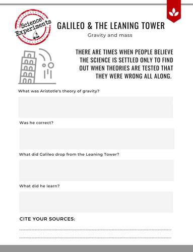 Researching the Science Experiments that Changed the World for Middle ...