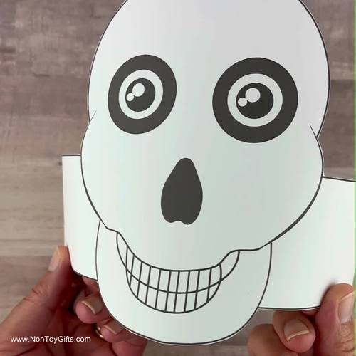 Skeleton headband on sale