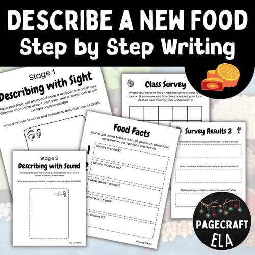 Describe a New Food Step by Step using the 5 Senses | Hands-On 