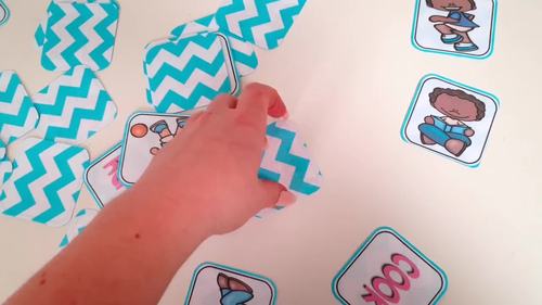 Verbs part 1 - Matching Cards by My Classroom Creative English Lessons ESL