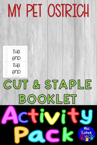 Do Not WIsh for a Pet Ostrich - 9 Resources, Letter O BOOM CARD BONUS