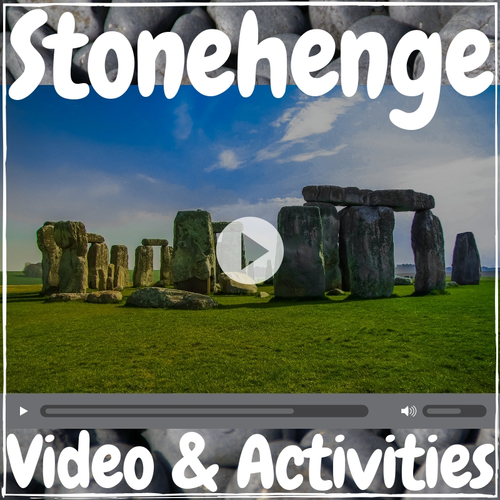 Preview of Stonehenge Informational Text Video + Activities Kit!