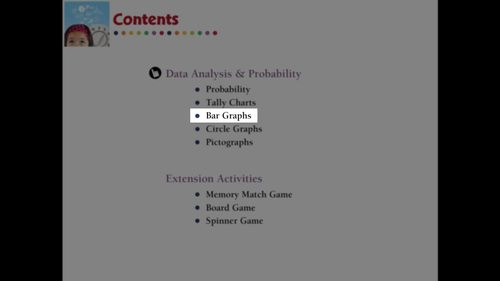 Data Analysis & Probability: Bar Graphs - PC Gr. PK-2 by CCP Interactive