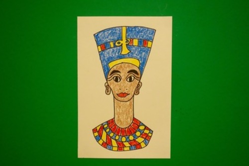 Preview of Let's Draw Nefertiti!