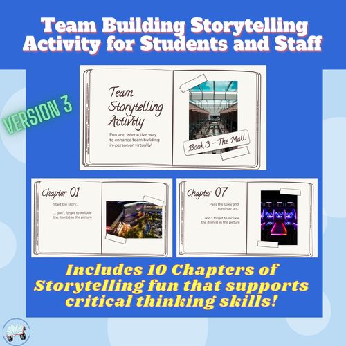 Preview of Team Building Storytelling Activity/Icebreaker for Students/Staff - Version 3