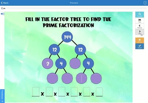 Prime Factorization by Elementary Tech Teacher | TPT