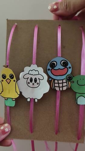 Interactive Easter Pull String Craft | Moving Animal Activity | Fine ...