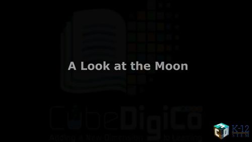 A look at the Moon - High quality HD Animated Video - eLearning -  Homeschooling