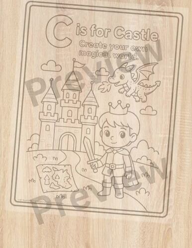 A–Z Fairy Tale Alphabet Coloring Pages | SEL Letter Coloring Worksheets ...