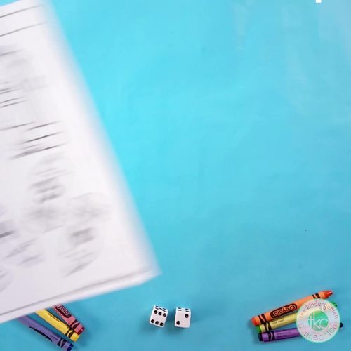 Roll and Color Dice Math Games - The Kindergarten Connection