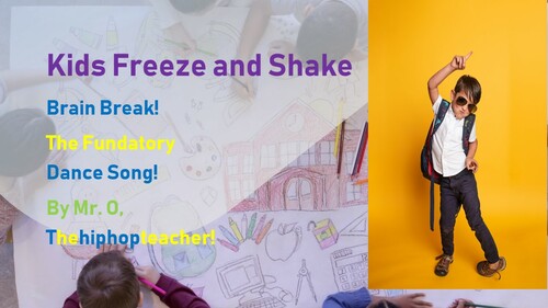 Preview of Kids Freeze and Shake Brain Break