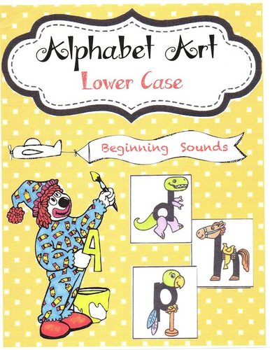 Preview of Alphabet Art & Beginning Sounds Video
