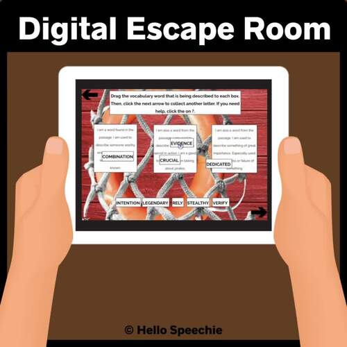 Digital Escape Room 5th and 6th Grade Escaping Calico Jack by Hello