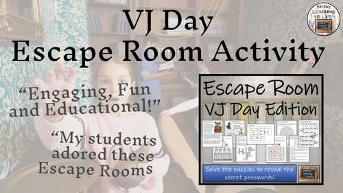 Atomic Bombs and VJ Day Escape Room Activity by Creative Primary Literacy