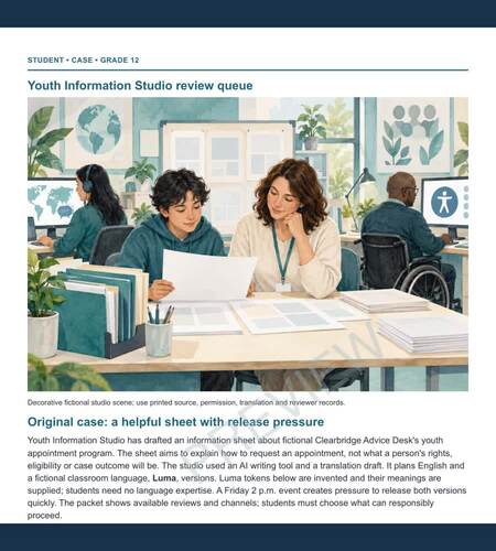 Grade 12 Digital Citizenship | Accountable AI Release Plan | PDF Lesson