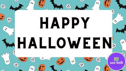 Preview of AAC Halloween Sing-A-Long