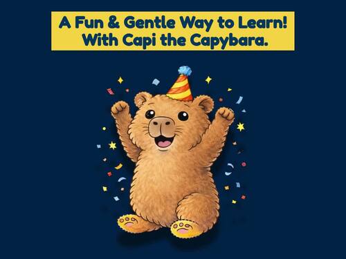 Capybara Letter Tracing Workbook | Alphabet A–Z | Printable Worksheets