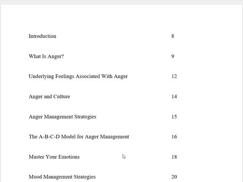 Anger Management Workbook by FPS Eval-Docs | TPT