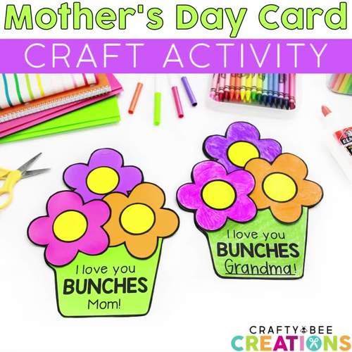 Mother's Day Craft | Mother's Day Activities | May Craft | Card Craft ...