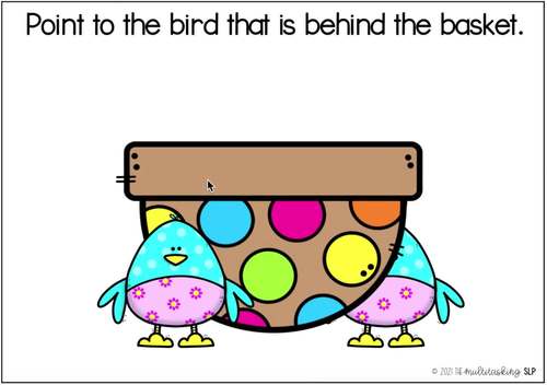 Spring Basic Concepts | Speech Therapy| Boom Cards™ & Printable | TPT