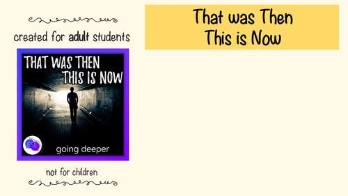 That was Then, This is Now | Going Deeper Discussion Cards