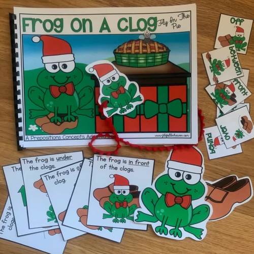Prepositions Adapted Book And Activities by File Folder Heaven | TPT