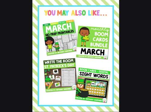 Lucky Charms Craft St. Patrick's Day Writing Classroom Activities ...