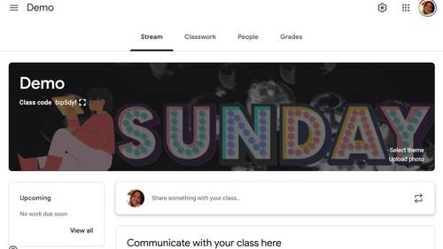 ANIMATED Google Classroom™ Headers DAYS OF THE WEEK SET 2 Distance Learning