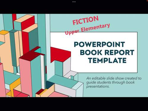 book report powerpoint template