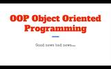 Python Code: OOP- Object Oriented Programming Part 1