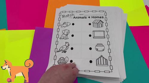 Preschool Pet Worksheets by Courageous with Crayons | TPT